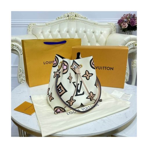Louis Vuitton Monogram Pattern Néonoé MM M45821 M45822 Cream - Image 5