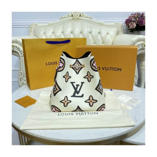 Louis Vuitton Monogram Pattern Néonoé MM M45821 M45822 Cream - Image 6
