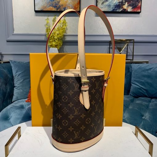 Louis Vuitton Monogram Petit Bucket M42238 - Image 4