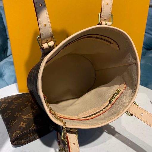 Louis Vuitton Monogram Petit Bucket M42238 - Image 10