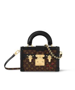 Louis Vuitton Monogram Petite Malle Capitale M46755