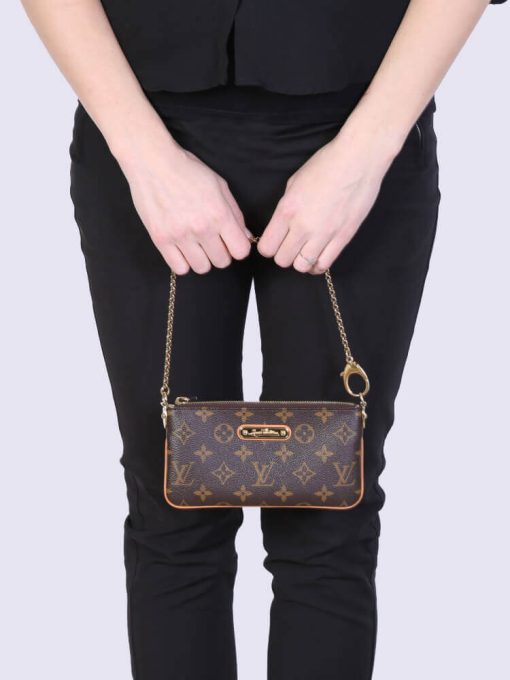 Louis Vuitton Monogram Pochette Milla MM M60094 - Image 3