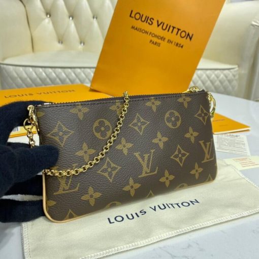 Louis Vuitton Monogram Pochette Milla MM M60094 - Image 7