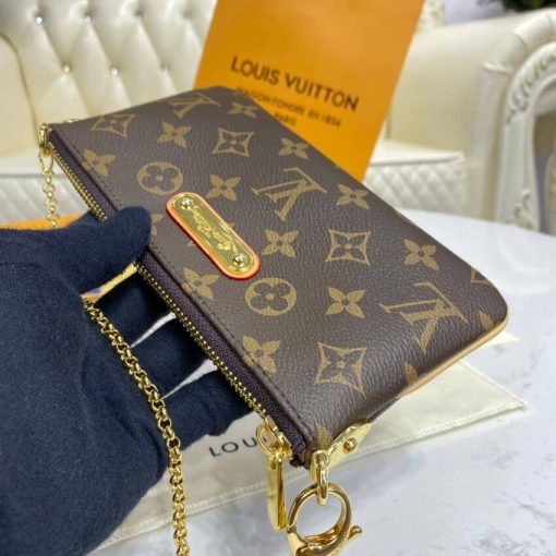 Louis Vuitton Monogram Pochette Milla MM M60094 - Image 9