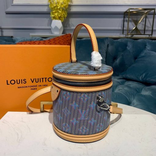 Louis Vuitton Monogram Pop Print Cannes M55457 Blue - Image 2