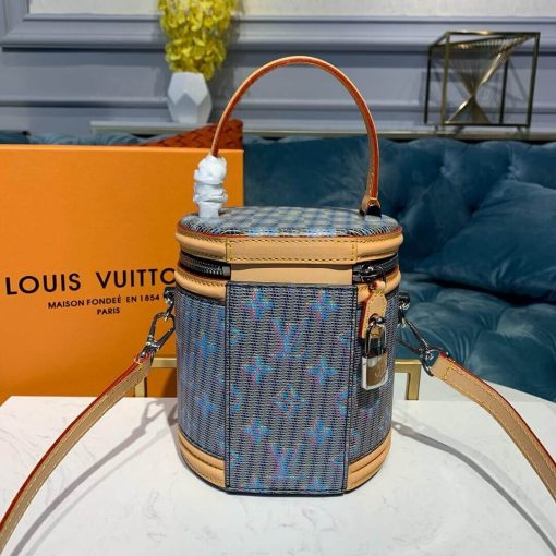 Louis Vuitton Monogram Pop Print Cannes M55457 Blue - Image 3