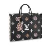 Louis Vuitton Monogram Print Onthego GM M45814 M45815 Black
