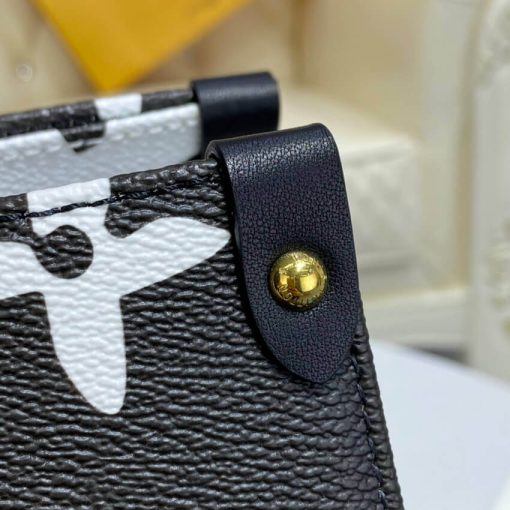 Louis Vuitton Monogram Print Onthego GM M45814 M45815 Black - Image 11