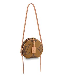 Louis Vuitton Monogram Reverse Canvas Boite Chapeau Souple M44604