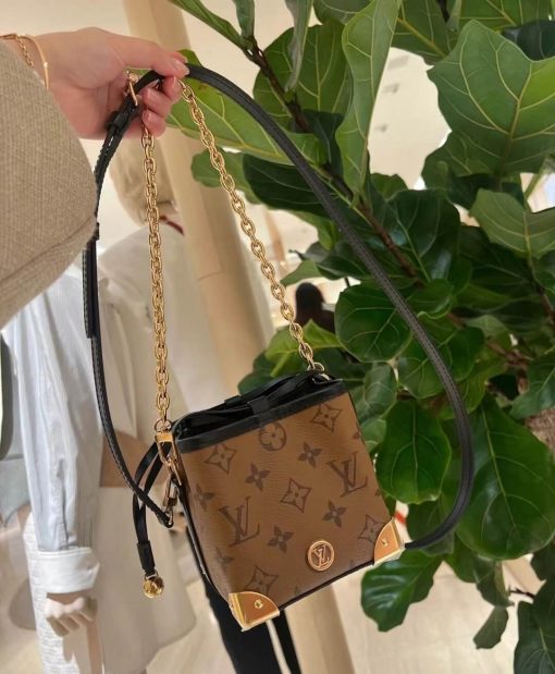 Louis Vuitton Monogram Reverse Canvas Noe Purse M82885 - Image 4