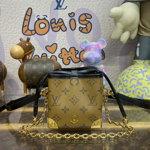 Louis Vuitton Monogram Reverse Canvas Noe Purse M82885 - Image 5