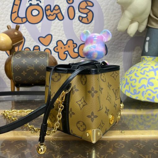 Louis Vuitton Monogram Reverse Canvas Noe Purse M82885 - Image 7