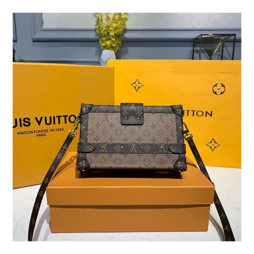Louis Vuitton Monogram Reverse Canvas Petite Malle M44154 - Image 4