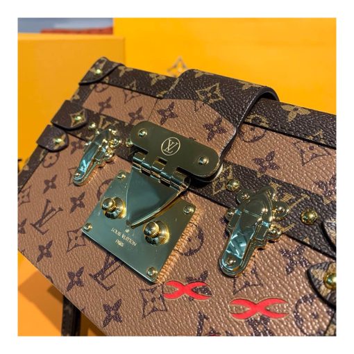 Louis Vuitton Monogram Reverse Canvas Petite Malle M44154 - Image 7