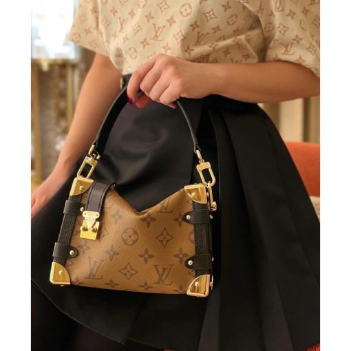 Louis Vuitton Monogram Reverse Canvas Side Trunk PM M47139 - Image 2