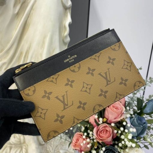 Louis Vuitton Monogram Reverse Slim Purse M80390 - Image 2