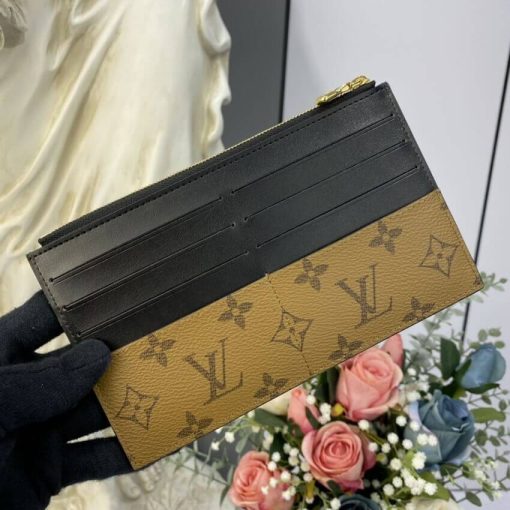 Louis Vuitton Monogram Reverse Slim Purse M80390 - Image 4