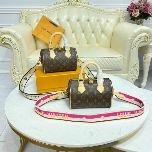 Louis Vuitton Monogram Speedy Bandouliere 20 M45948 Fuchsia - Image 18