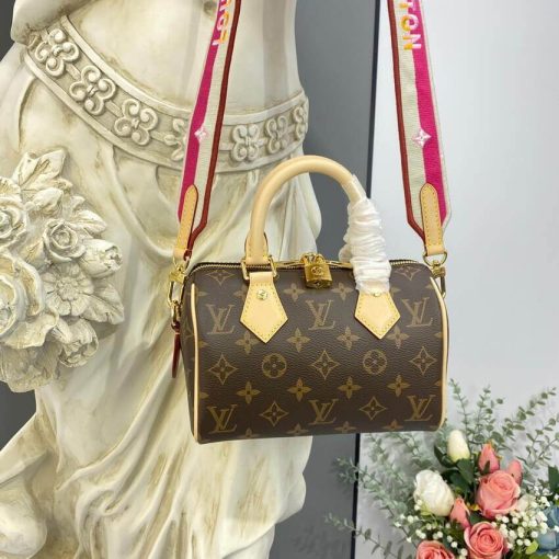 Louis Vuitton Monogram Speedy Bandouliere 20 M45948 Fuchsia - Image 3