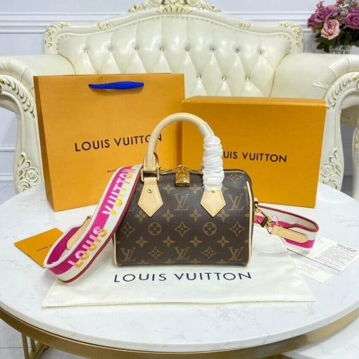 Louis Vuitton Monogram Speedy Bandouliere 20 M45948 Fuchsia - Image 4