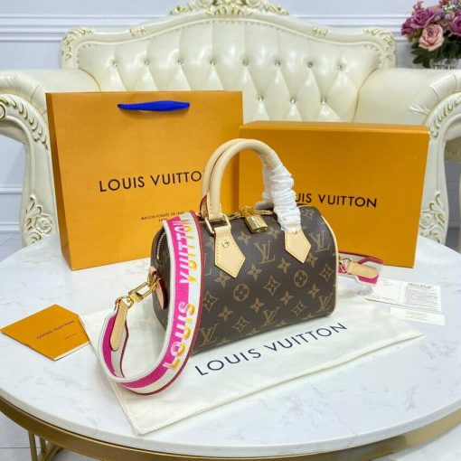 Louis Vuitton Monogram Speedy Bandouliere 20 M45948 Fuchsia - Image 5