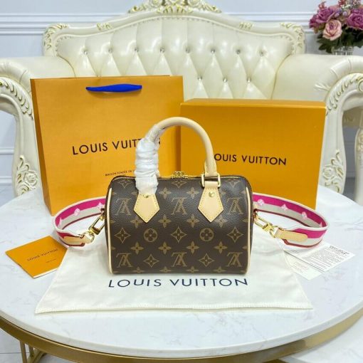 Louis Vuitton Monogram Speedy Bandouliere 20 M45948 Fuchsia - Image 6