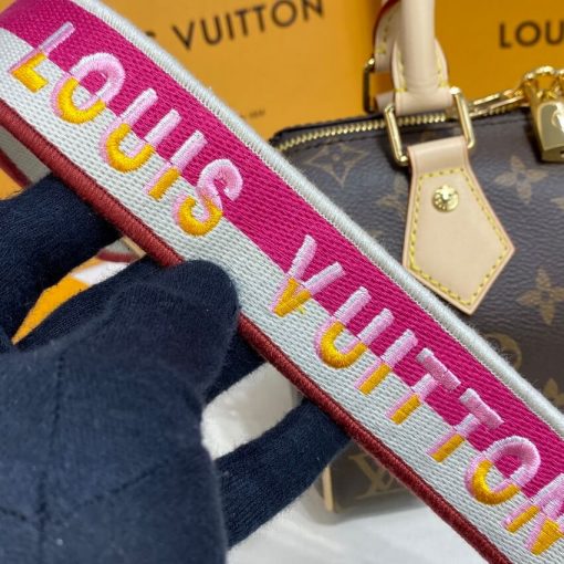 Louis Vuitton Monogram Speedy Bandouliere 20 M45948 Fuchsia - Image 10