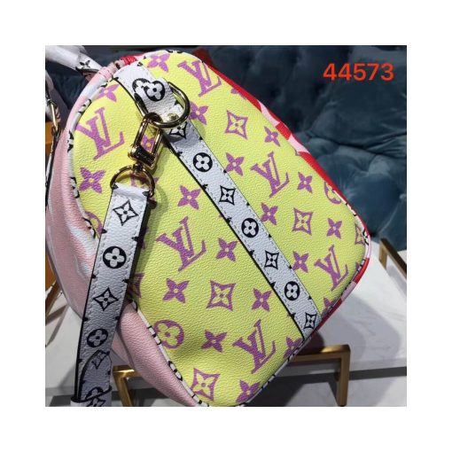 Louis Vuitton Monogram Speedy Bandouliere 30 M44572 M44573 Red - Image 5