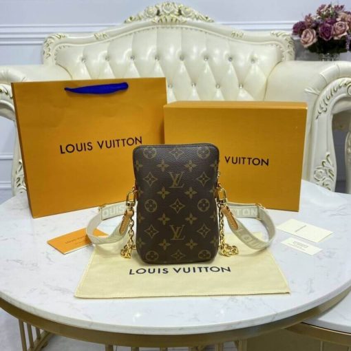 Louis Vuitton Monogram Utility Phone Sleeve M80746 - Image 7