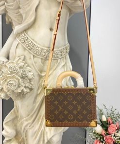 Louis Vuitton Monogram Valisette Tresor M45673