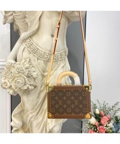 Louis Vuitton Monogram Valisette Tresor M45673