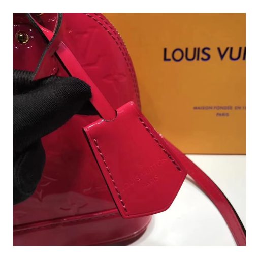 Louis Vuitton Monogram Vernis Alma BB M50415 Red - Image 2