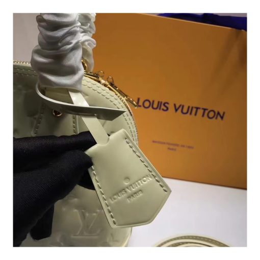 Louis Vuitton Monogram Vernis Alma BB M50415 Beige - Image 3