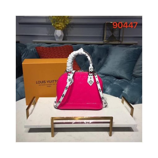 Louis Vuitton Monogram Vernis Alma BB M90447 - Image 4