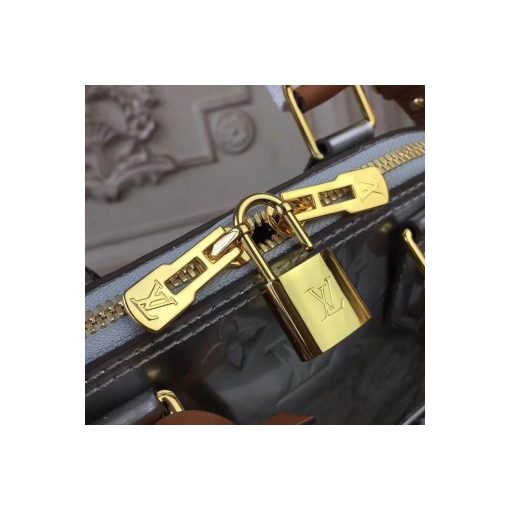 Louis Vuitton Monogram Vernis Alma BB M91606 - Image 6
