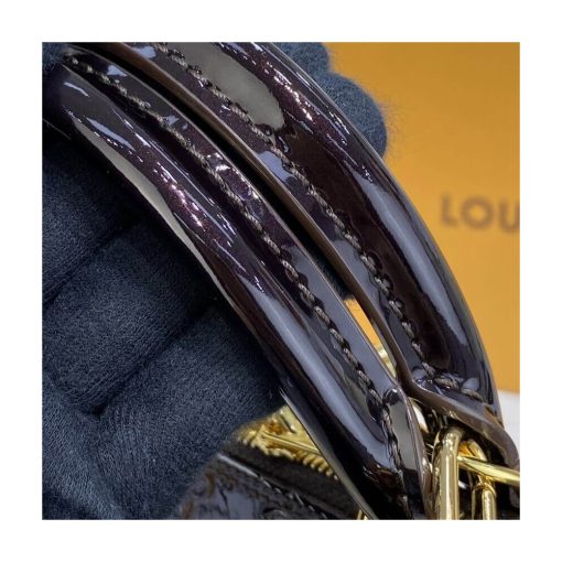 Louis Vuitton Monogram Vernis Leather Alma PM M91611 Burgundy - Image 15