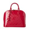 Louis Vuitton Monogram Vernis Leather Alma PM M91611 Red