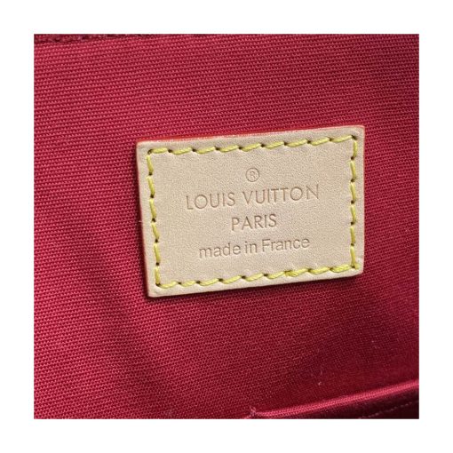 Louis Vuitton Monogram Vernis Leather Alma PM M91611 Red - Image 16