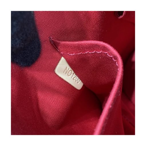 Louis Vuitton Monogram Vernis Leather Alma PM M91611 Red - Image 17