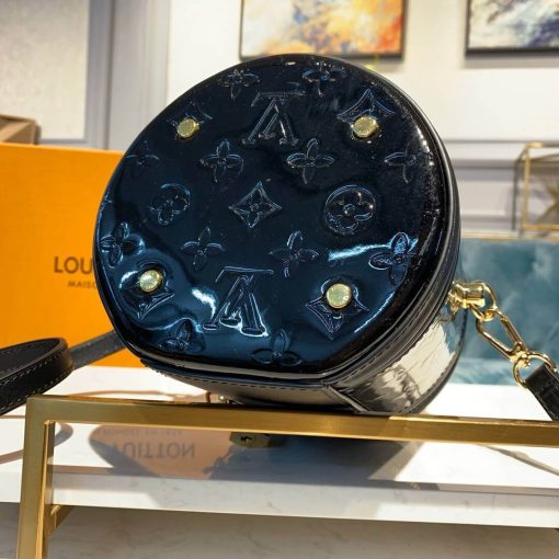 Louis Vuitton Monogram Vernis Leather Cannes M53997 M53998 Black - Image 10