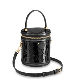 Louis Vuitton Monogram Vernis Leather Cannes M53997 M53998 Black