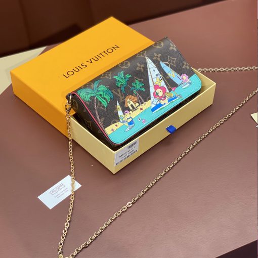 Louis Vuitton Monogram Vivienne Sailing Felicie Pochette M82628 - Image 2