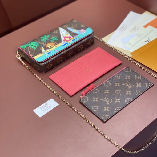Louis Vuitton Monogram Vivienne Sailing Felicie Pochette M82628 - Image 6