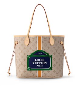 Louis Vuitton Monopaname Canvas Neverfull MM M23501