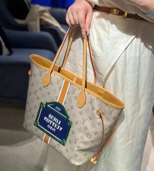 Louis Vuitton Monopaname Canvas Neverfull MM M23501 - Image 4