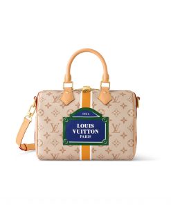 Louis Vuitton Monopaname Canvas Speedy Bandouliere 25 M46749