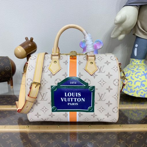 Louis Vuitton Monopaname Canvas Speedy Bandouliere 25 M46749 - Image 5
