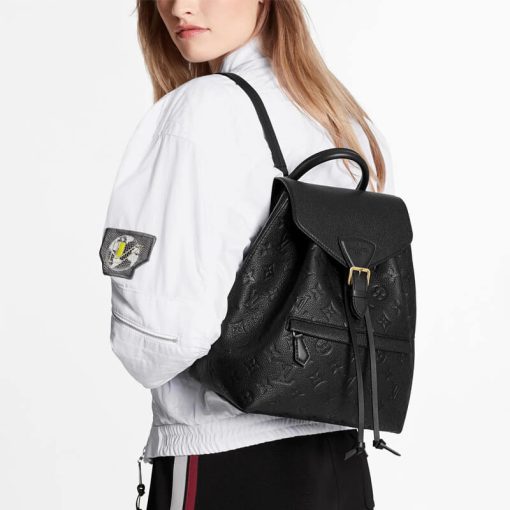 Louis Vuitton Montsouris Backpack M45205 M45638 M45397 Black - Image 2