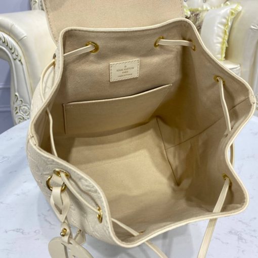 Louis Vuitton Montsouris Backpack M45205 M45638 M45397 Creme - Image 11