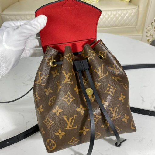 Louis Vuitton Montsouris BB Backpack M45516 M45502 Black - Image 11